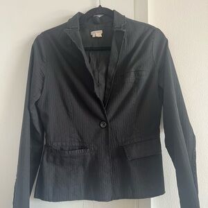 LUX Black Distressed Blazer • XS/S